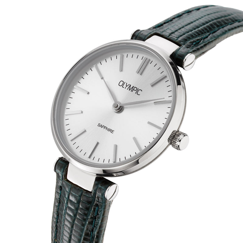 Olympic Titanium Grijs Dameshorloge OL80DTL001-zoom-