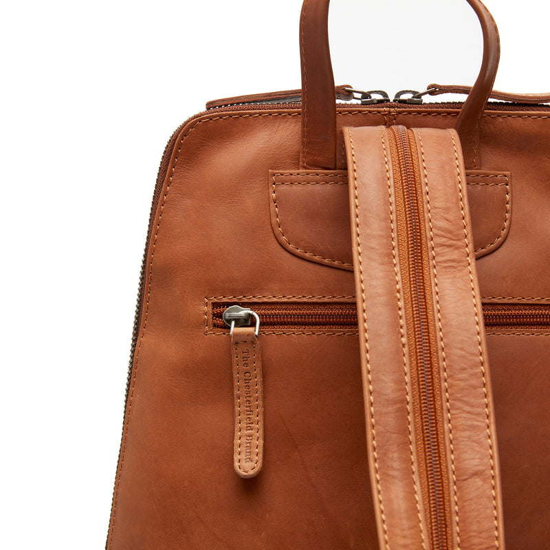The Chesterfield Brand Claire Leather Cognac Backpack C58.023531-zoom-