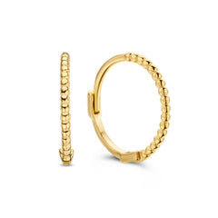 Jackie Gold 14 karat gold Hoop Earrings JKE20.038