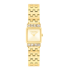 Calvin Klein Poise Goudkleurig Dames Horloge 2002-CK25100162