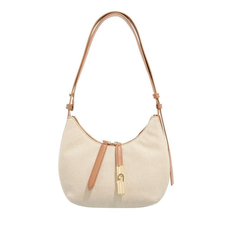 Furla Beige Shoulder Bag 2001-A0530230-zoom-