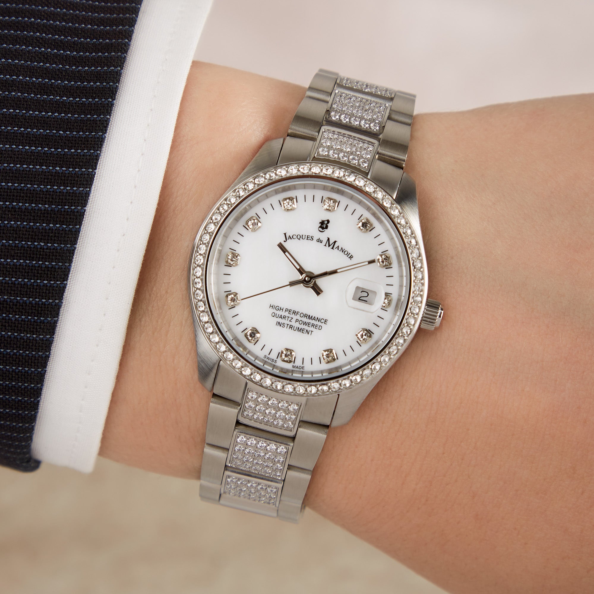 Jacques du Manoir Inspiration Beauty Dames Horloge JWL01501