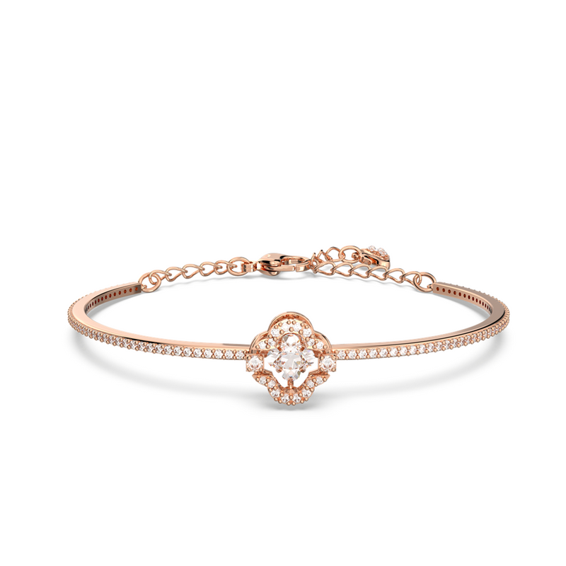 Swarovski Una Clover Rose Gold-Coloured Bracelet 5642925-zoom-