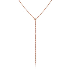 Elli 925 Sterling Silver Y Chain Necklace 2004-BF-0007737-001