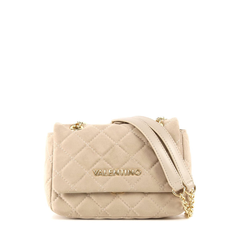 Valentino Bags Ocarina Suède Ecru Flap Tas VBSA9B05ECRU-zoom-