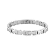 Hugo Boss Roestvrij Staal Zilverkleurige Heren Schakelarmband HBJ1580792