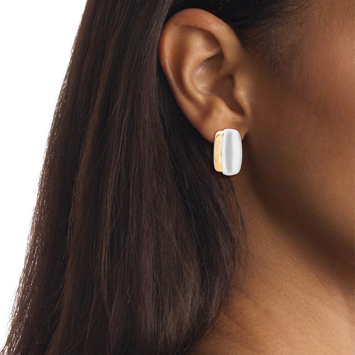 Calvin Klein Silver Ear Stud CJ35000613