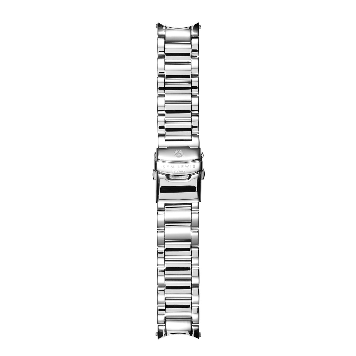 Sem Lewis Strap 22mm Silver-coloured SL600001