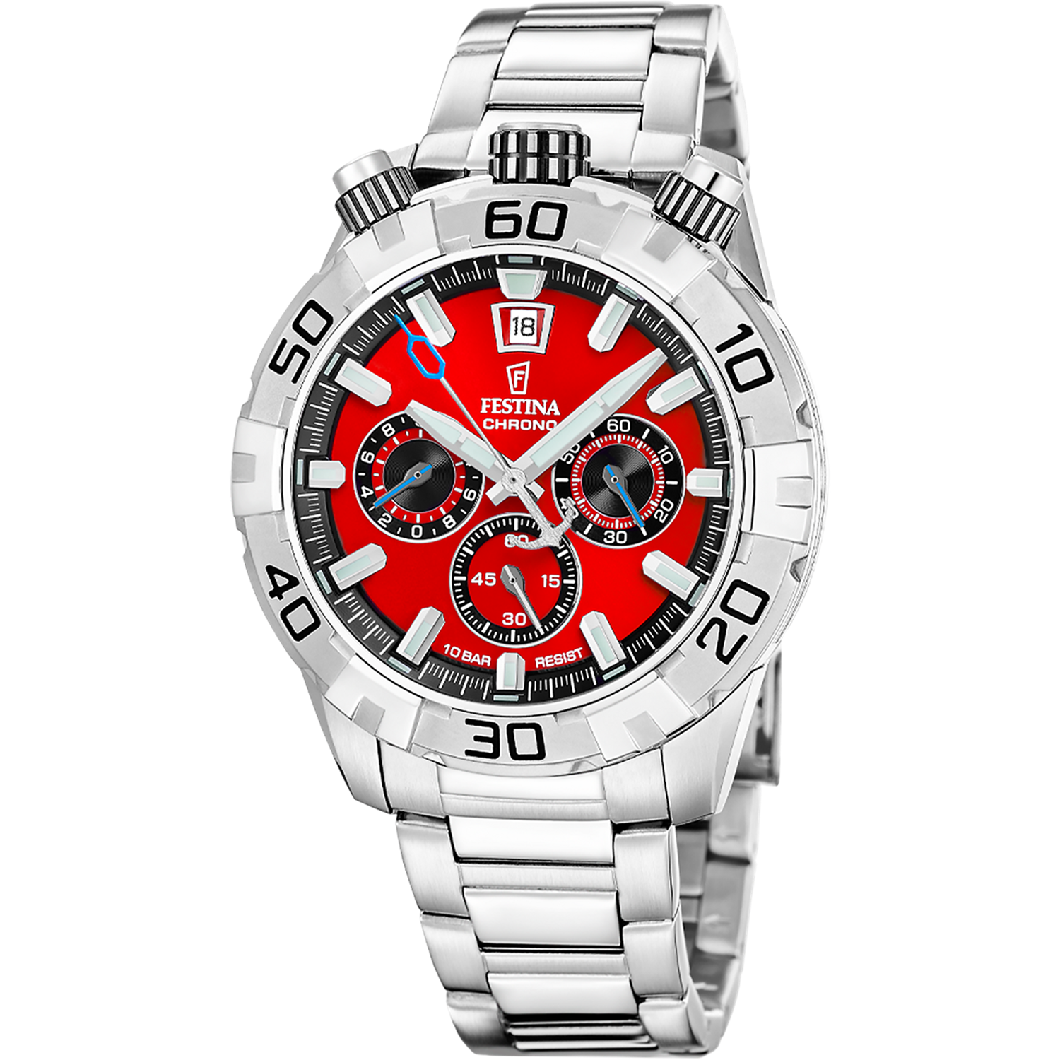 Festina Bullhead Red Chronograph Men's Watch F20743/5