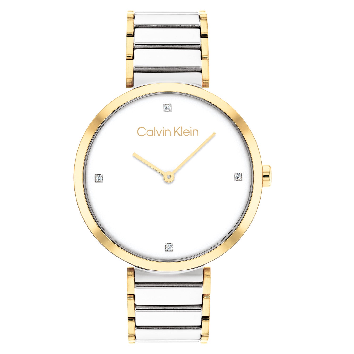 Calvin Klein Minimalistic T-bar White Women's Watch 2002-CK25200134