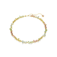 Swarovski Gema Gold Coloured Necklace 5714836