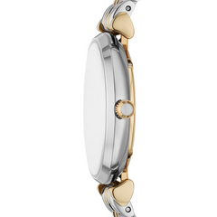 Emporio Armani Silver and Gold Women's Watch AR11702